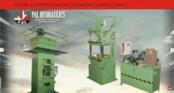 Desktop Screenshot of hydraulicspresses.co.in